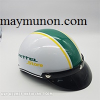 Nón bảo hiểm - xưởng sản xuất nón bảo hiểm in logo quảng cáo ms58