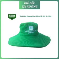 NÓN TAI BÈO XANH LÁ – IN LOGO "BRG KING ISLAND GOLF RESORT"