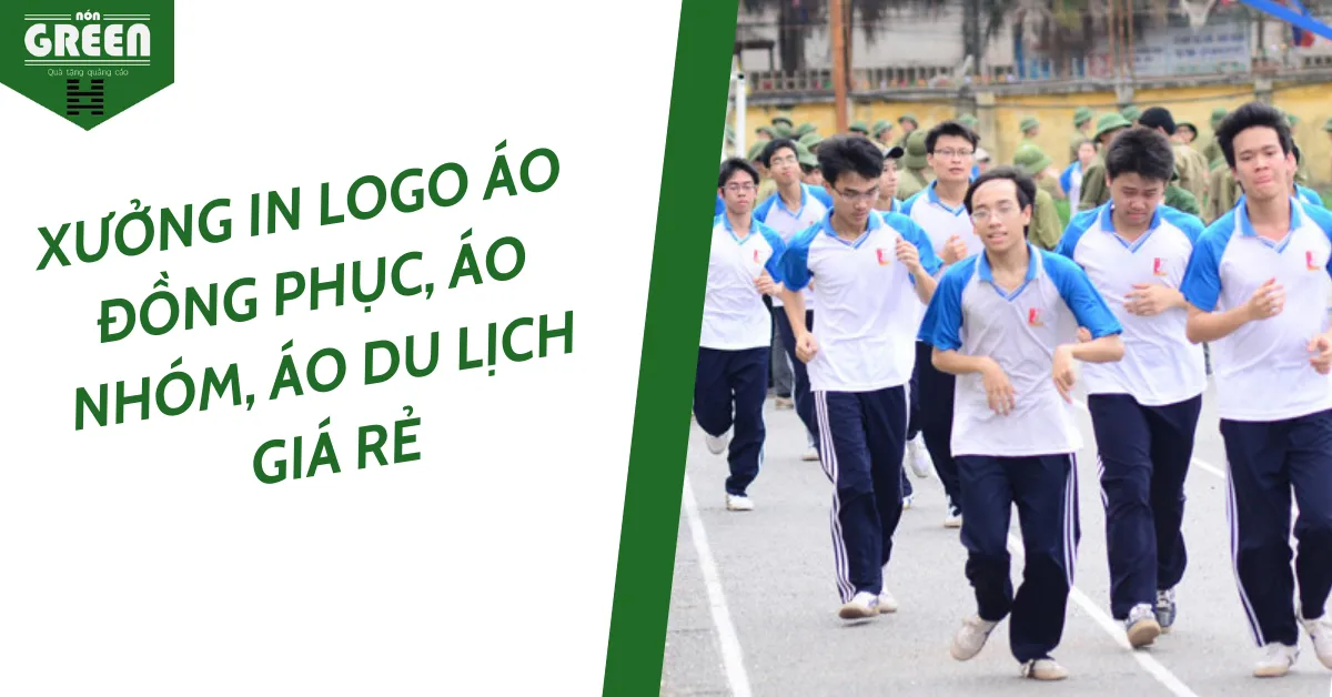 Xưởng In Logo Áo Đồng Phục, Áo Nhóm, Áo Du Lịch Giá Rẻ
